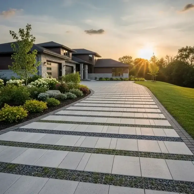 Luxury Paved Entrances USA Architectural Design and Estate Engineering